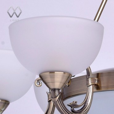 Люстра подвесная MW-Light 318011408 Олимп 8x60W Е27